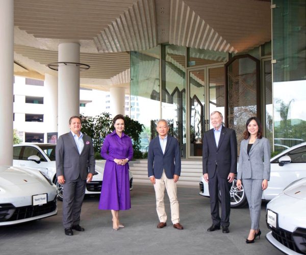 Dusit Thani Bangkok and Porsche introduce luxury limo service for guests